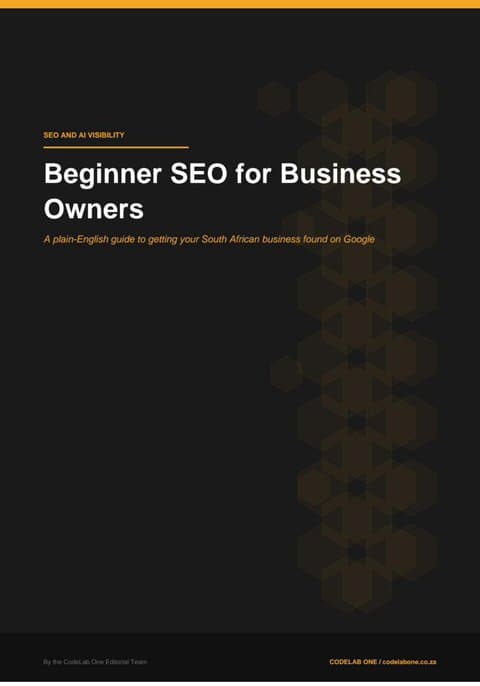 Beginner SEO for Business Owners cover