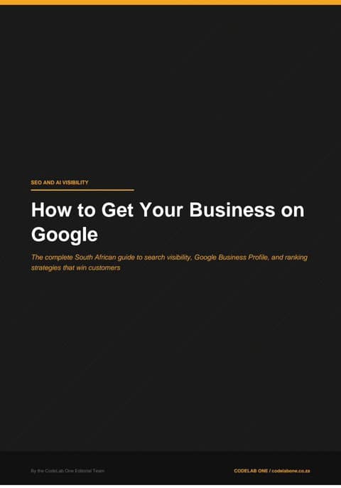 How to Get Your Business on Google cover