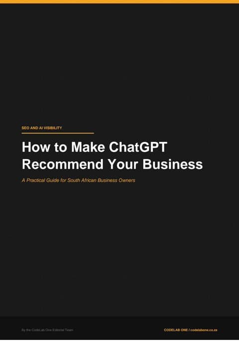 How to Make ChatGPT Recommend Your Business cover