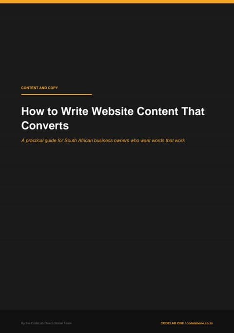 How to Write Website Content That Converts cover
