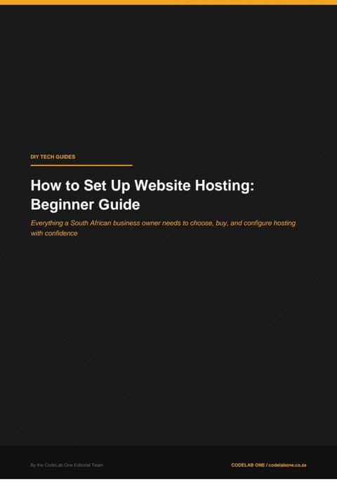 How to Set Up Website Hosting: Beginner Guide cover